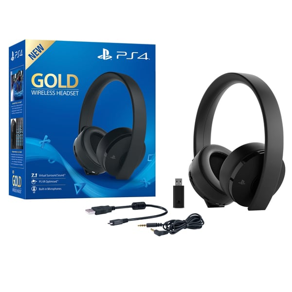 Sony Gold Wireless Headset product image