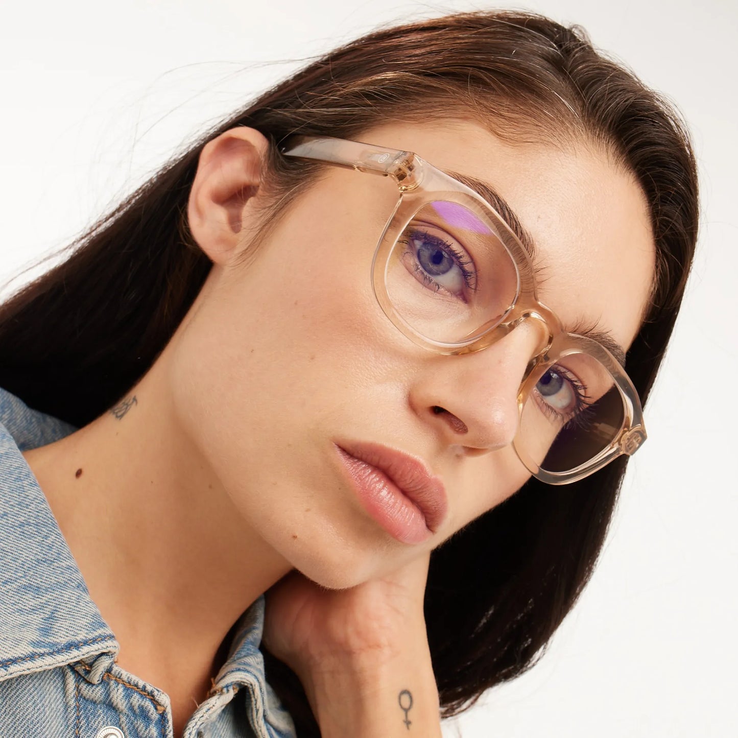 Barner Blue Light Glasse Andy Glossy Blue light - Pink Quartz product image