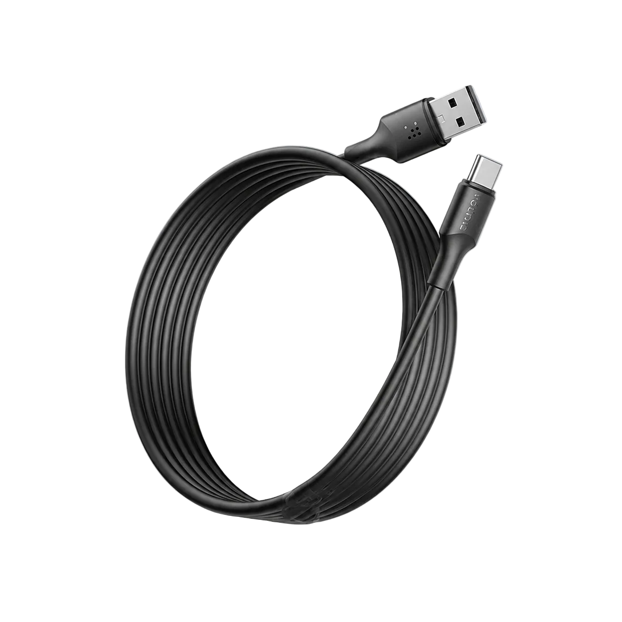 Voltme Powerlink EDC Series USB-A to Type-C Cable 60W 3M- Black