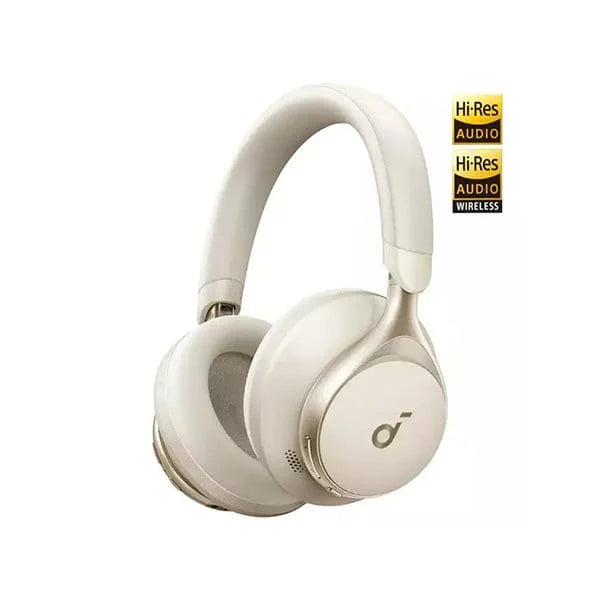 Anker Soundcore ONE SPACE Noise Cancelling Headphones-Latte Cream