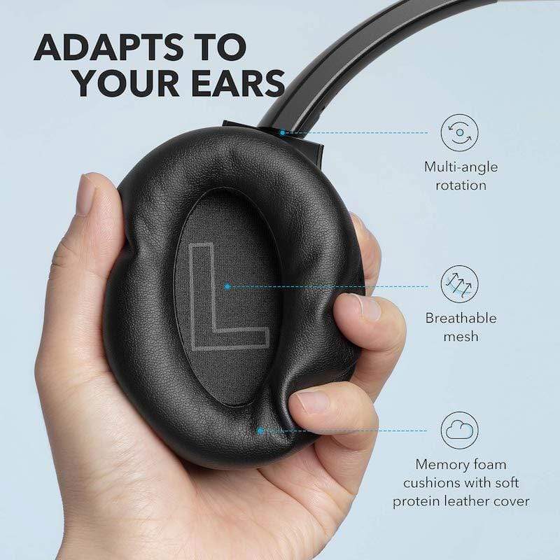Anker Soundcore Life Q20 Hybrid Active Noise Cancelling Headphones Black