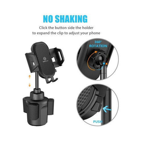 Wizgear Car Cup Holder Phone Mount Adjustable product photo