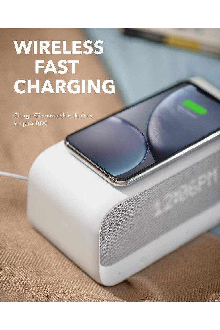 Anker SoundCore Wakey Bedside Speaker White product photo
