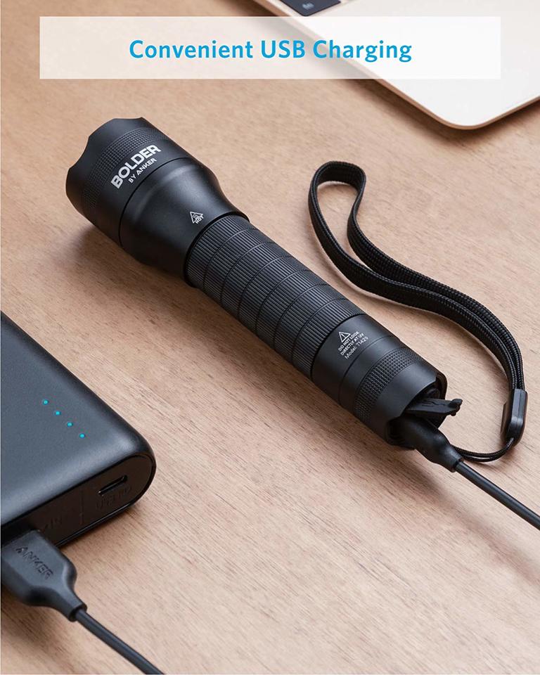 Anker Ultra-Bright Tactical Flashlight product image