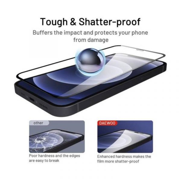 Dausen Screen Protector for clear iPhone 12 Pro