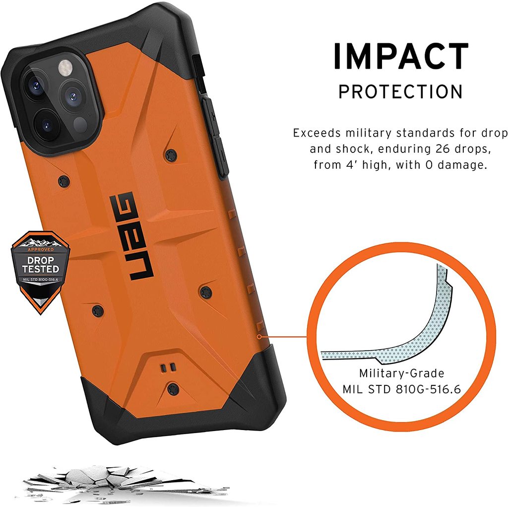 UAG Pathfinder Series iPhone 12 Mini Case Orange additional product image