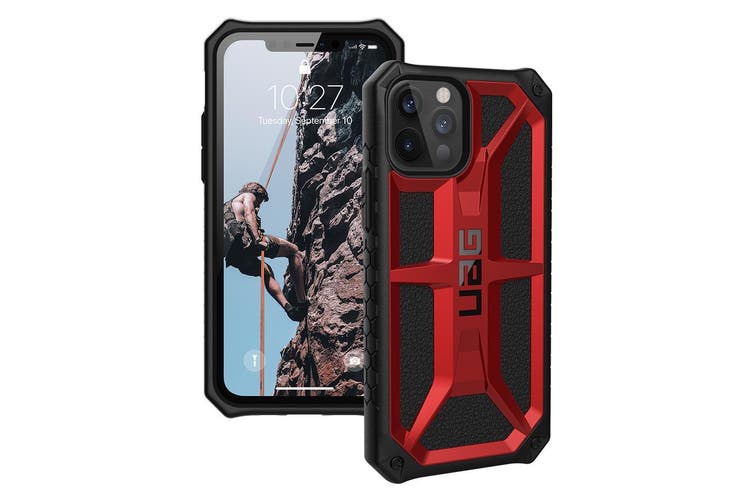 UAG Monarch for iPhone 12 Pro Max Crimson And Black product photo