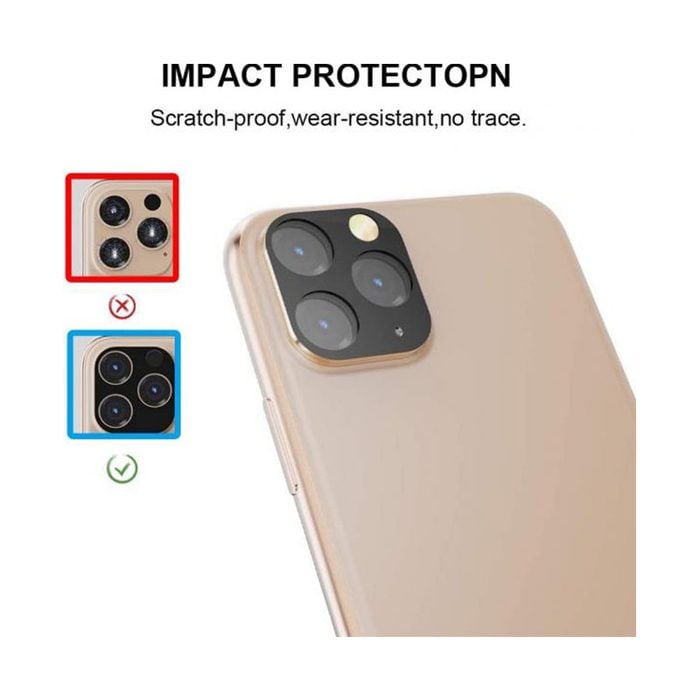 Grip2u Camera Lens Screen Protector for iPhone 11 Pro 11 Pro Max Gold product photo