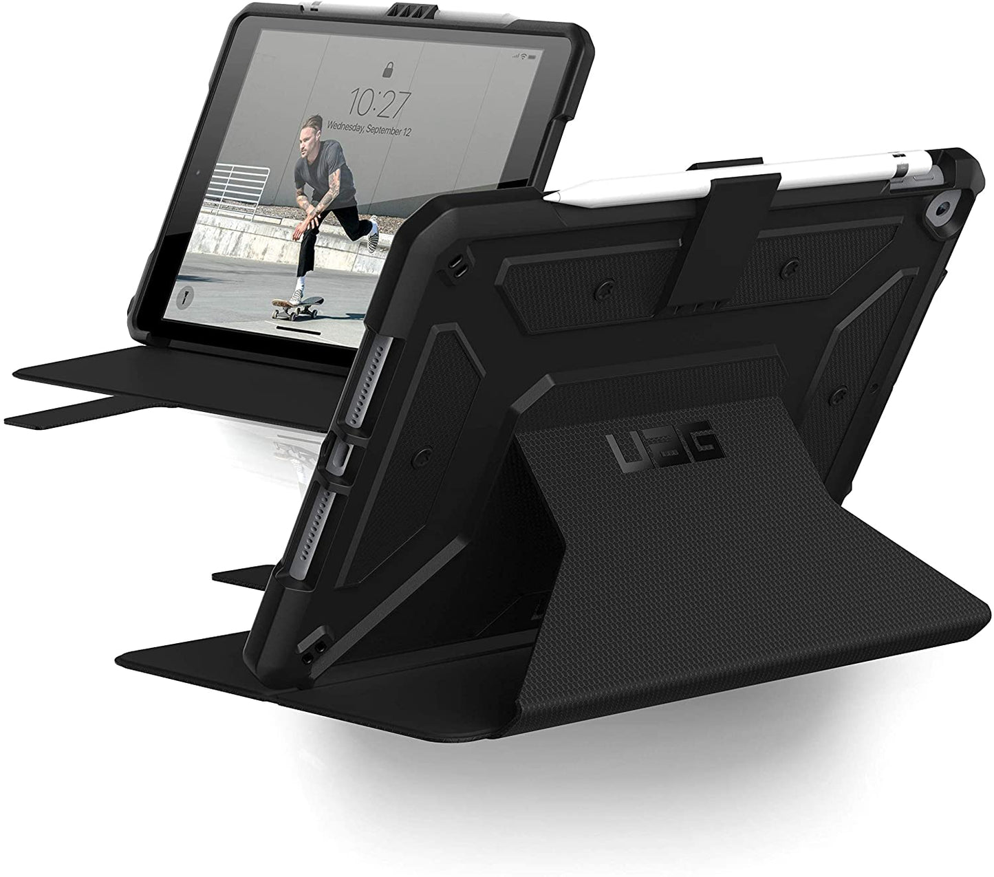 UAG - Metropolis Folio Case for Apple iPad 10 2" 7th Gen 2019 - Black