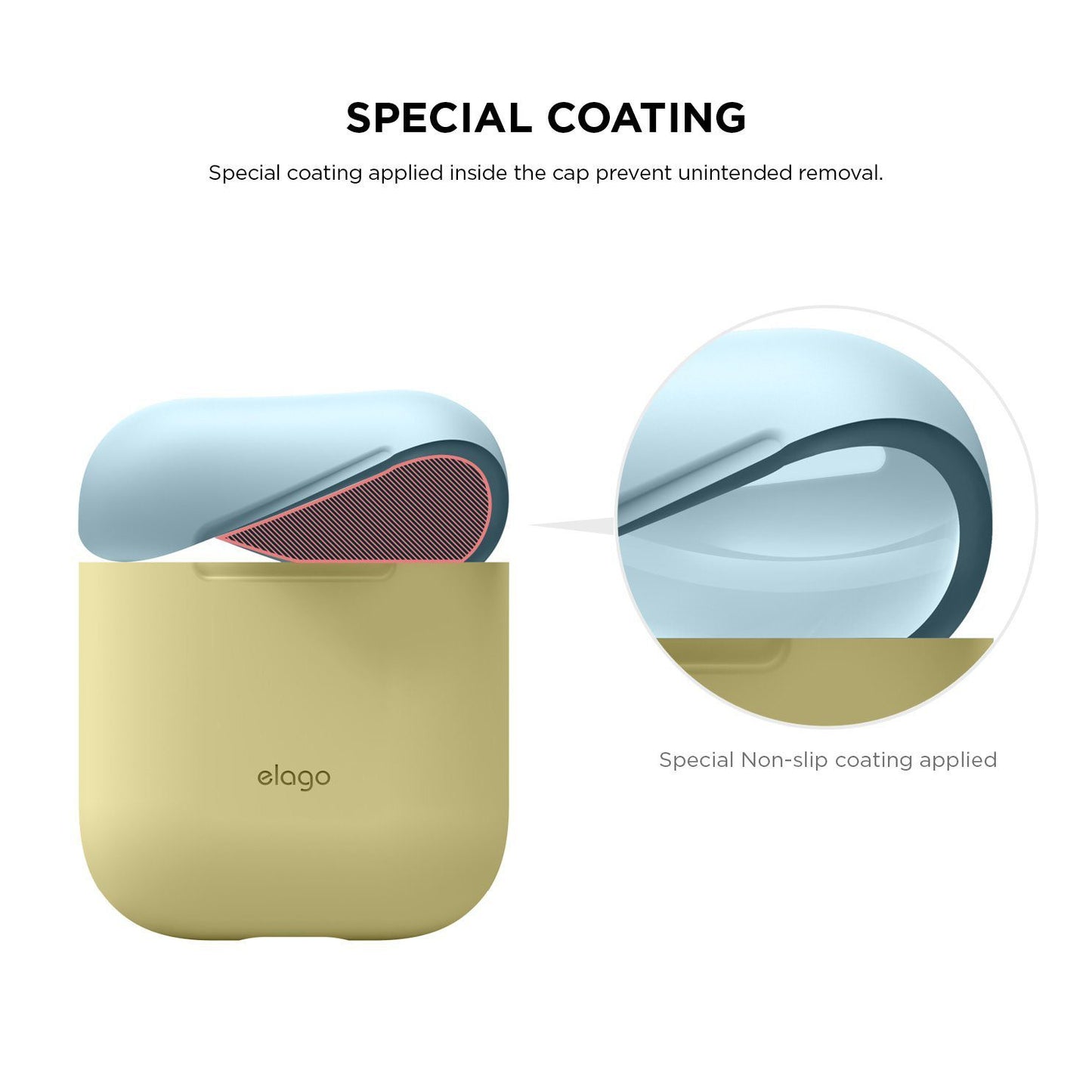 Elago AirPods Duo Case for AirPods Yellow additional product image