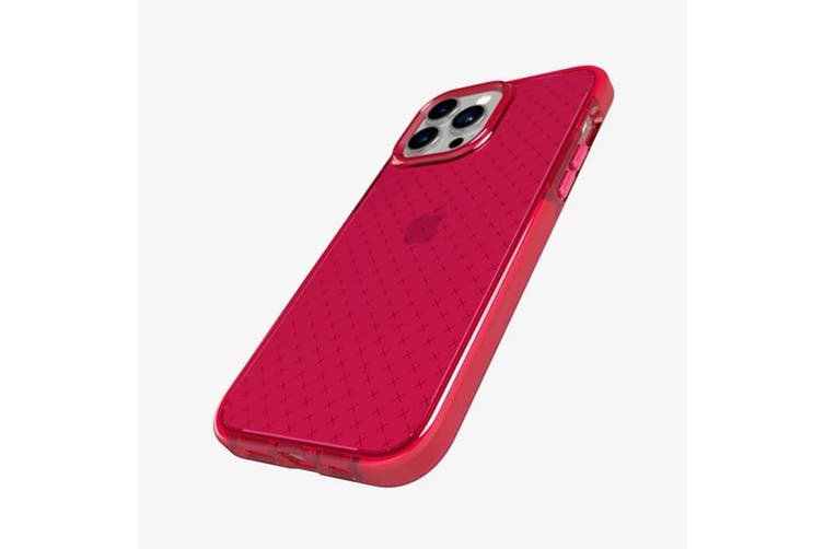 Tech21 Evo Check iPhone 13 Pro Max 6 7" Case - Rubine Red product photo