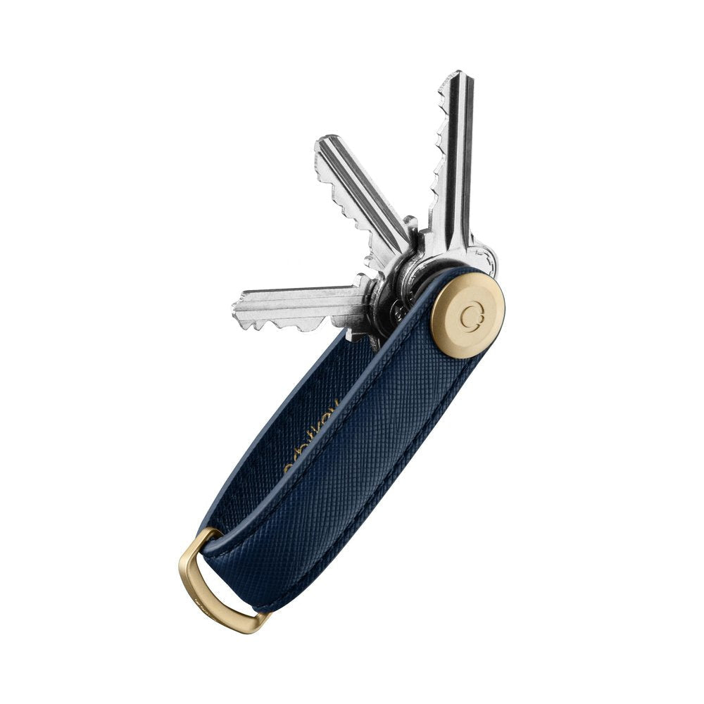 Orbitkey Organizer Saffiano Leather- Oxford Navy product photo