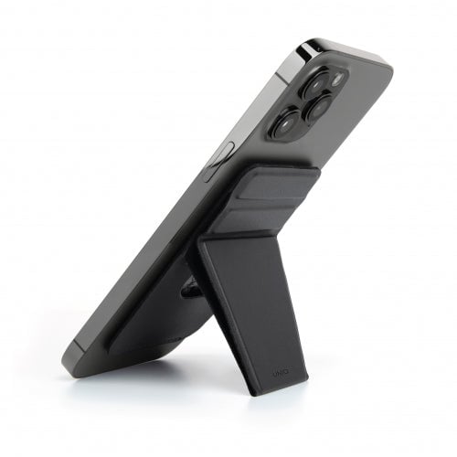 Uniq LYFT Magentic Snap-On Stand And Card Holder - Black product photo