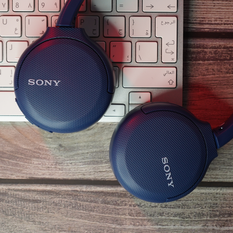 Sony WH-CH510 Wireless Headphones Blue product photo
