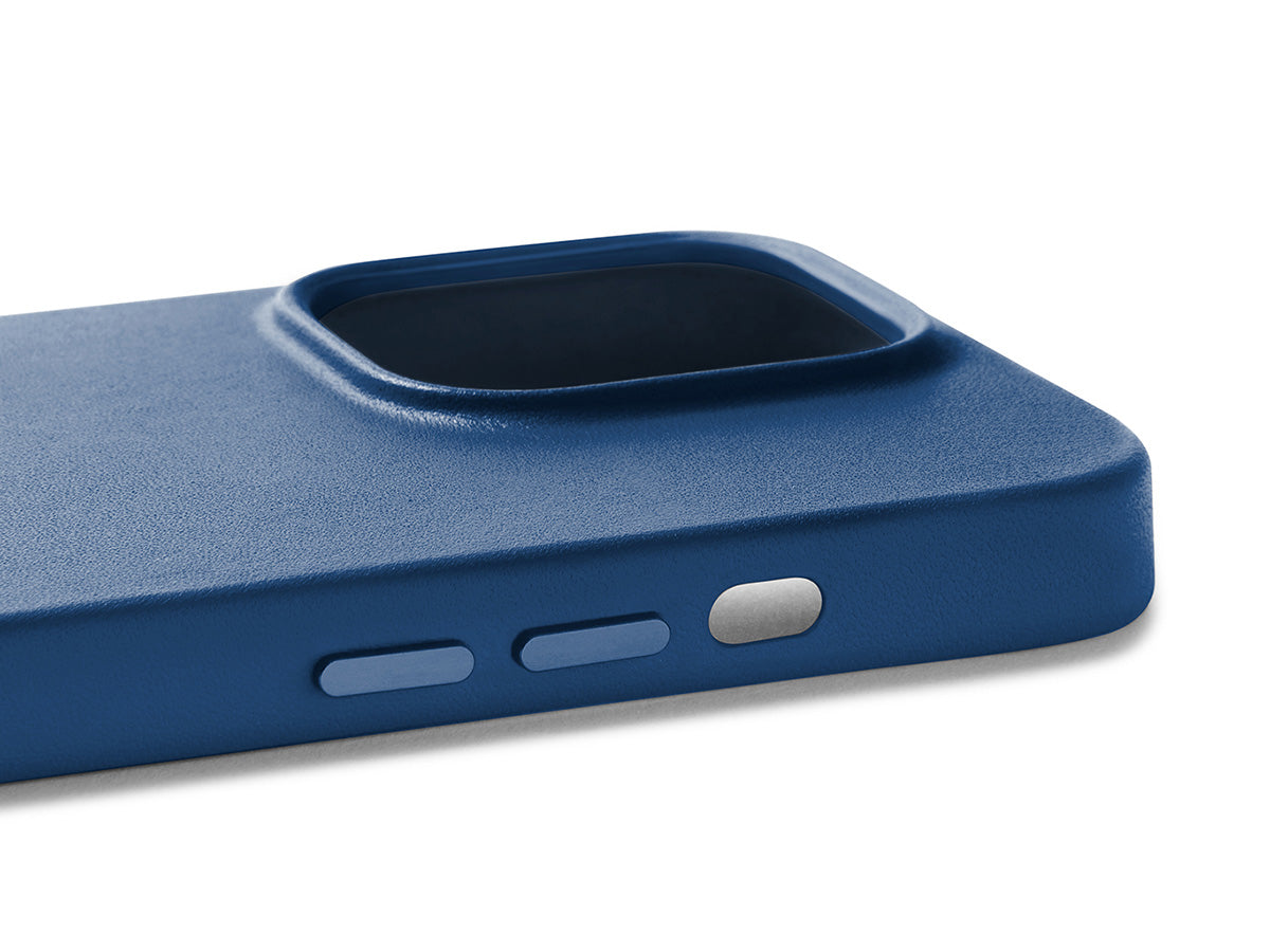 Mujjo iPhone 14 Pro Full Leather Case with MagSafe - Blue additional product image