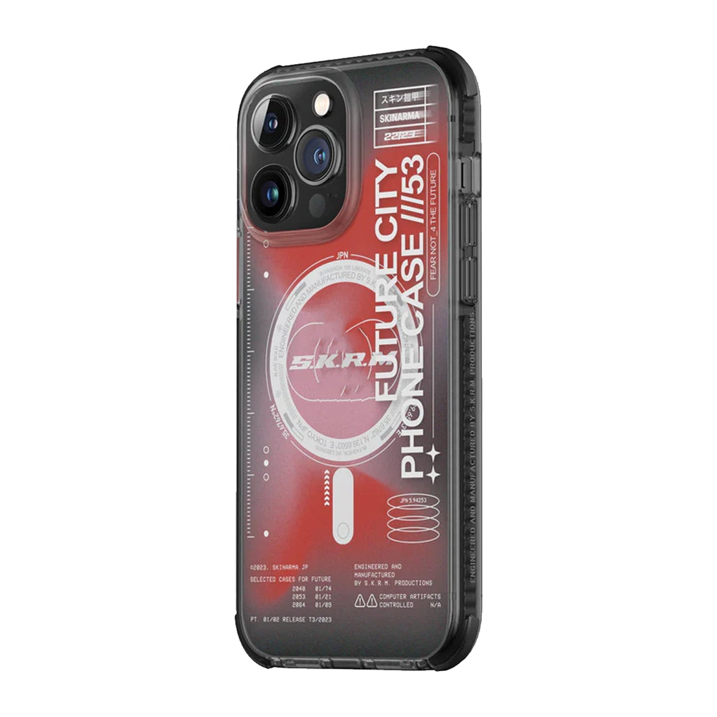 Skinarma iPhone 14 Pro Max Shorai Mag Charge - Red product photo