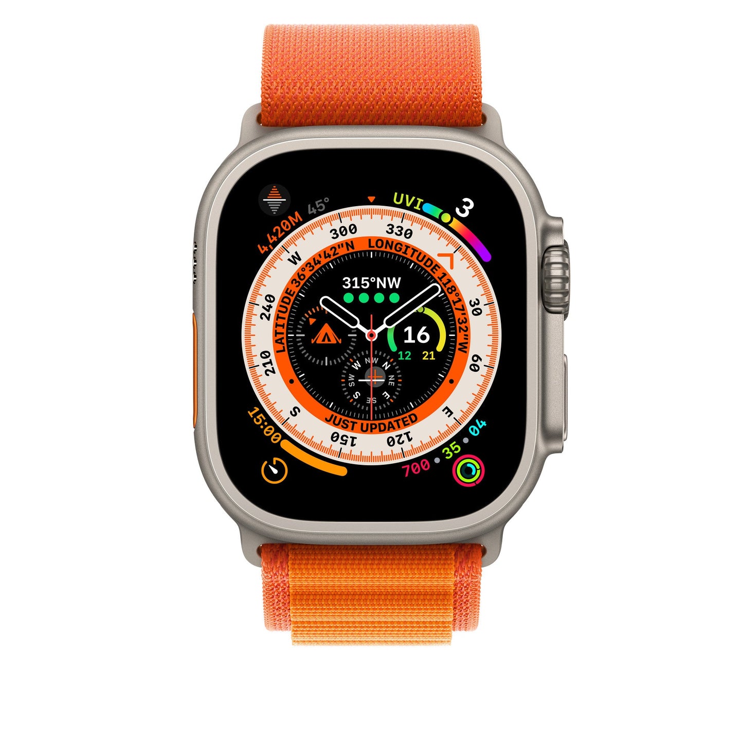 Apple Watch 49mm Orange Alpine Loop - Medium additional product image