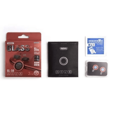 Remax iPhone 14 Plus Glass Camera Creation Series - Black