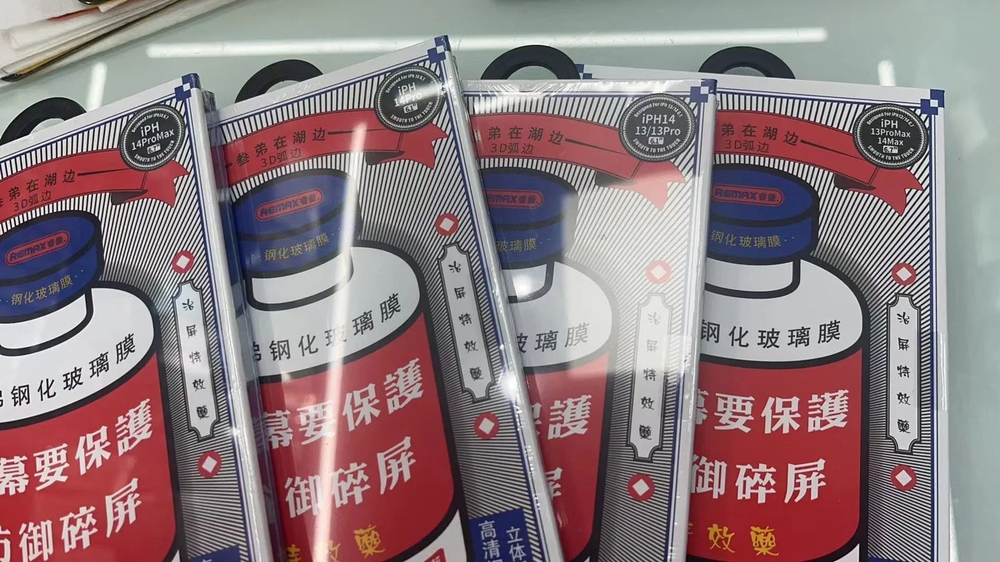 Remax iPhone 14 Pro Glass Medicine -Clear product photo
