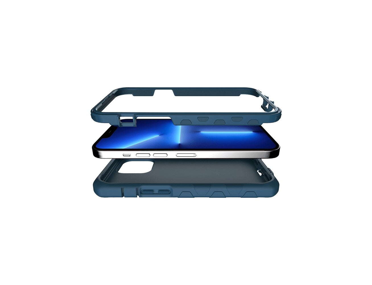 Itskins iPhone 13 Pro Max Supreme Solid Series Case Navy Blue product image