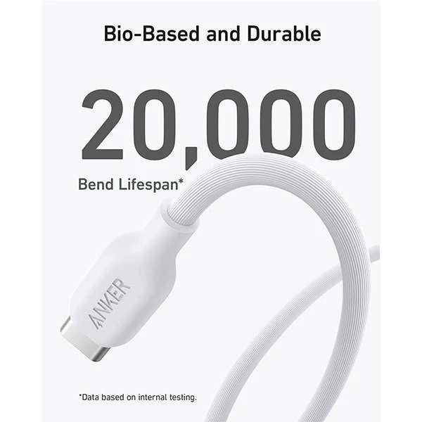 Anker USB-C To USB-C Cable 1 8m White product photo