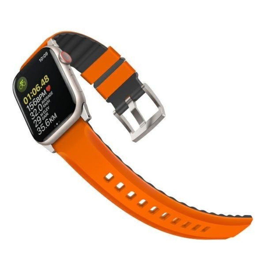 Uniq Linus Band Apple Watch 4 5 6 7 SE 8 Ultra 44 45 49mm Airosoft Silicone product photo