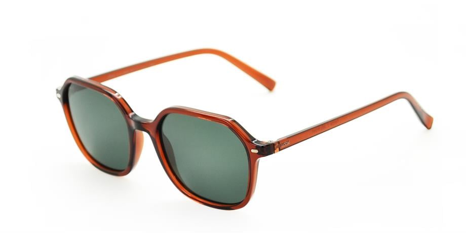 Looklight Sunglasses Kenzie Jelly Brown Green product photo
