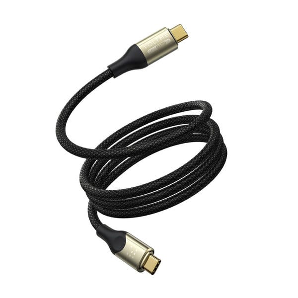 Voltme Powerlink Utron Series USB 4 0 Cable - Type-C to Type-C 2M - Black