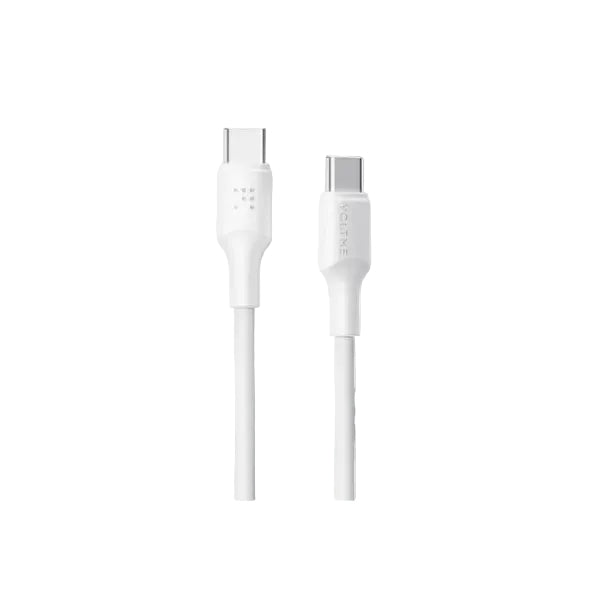 Voltme Powerlink EDC Series Type-C to Type-C Cable 60W PD 1 2M - White