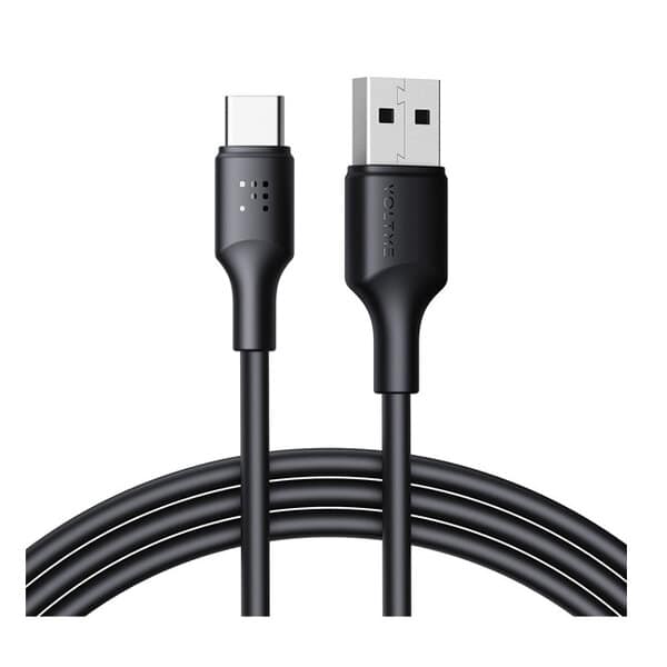Voltme Powerlink EDC Series USB-A to Type-C 1 2M - Black