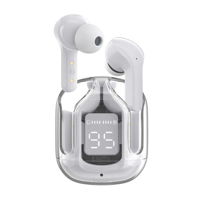 Acefast in-ear wireless TWS Bluetooth headphones gray T6 modern gray