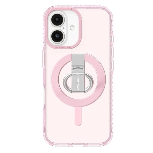 AmazingThing iPhone 16 PLUS 6 7 TITAN PRO MAG GRIP DROP PROOF CASE for - PINK
