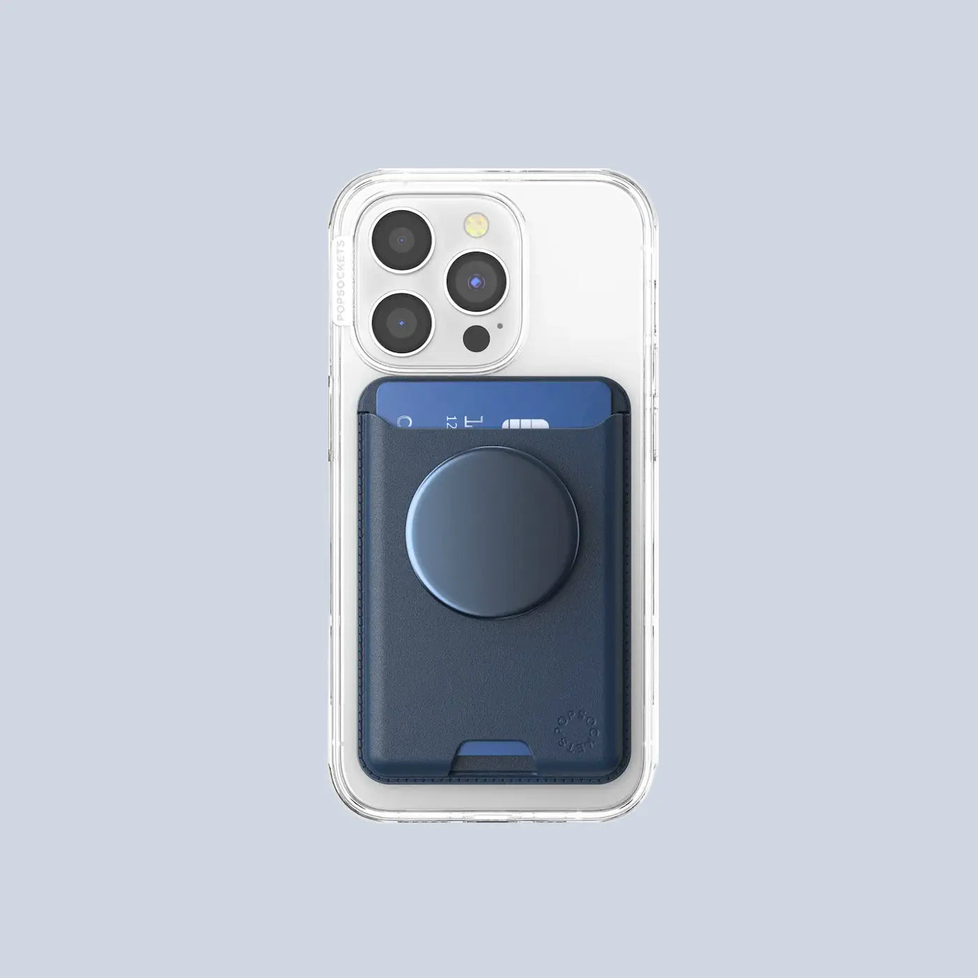 PopSockets - MagSafe Softgoods PopWallet+ Cell Phone Wallet & Grip Adapter Ring