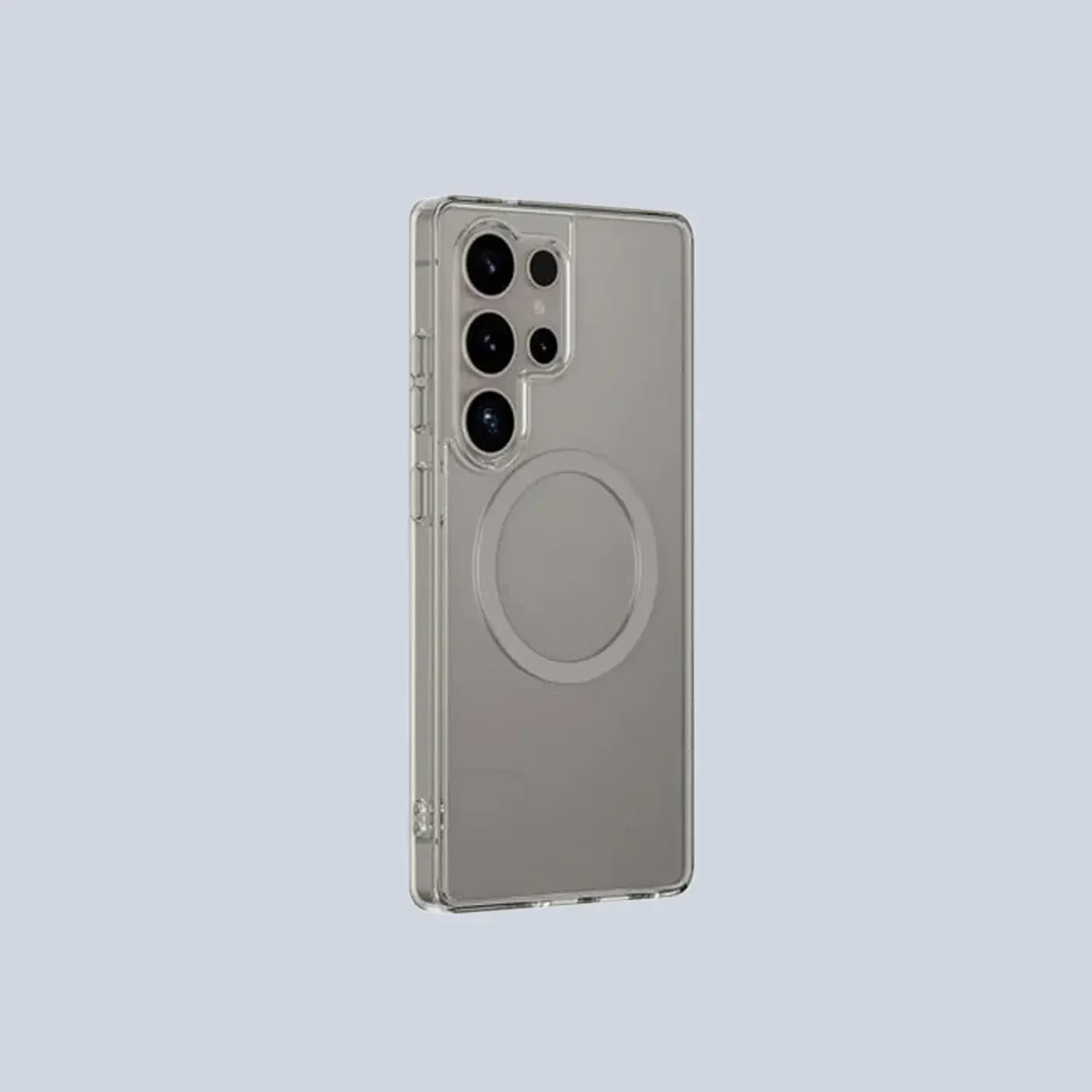 AmazingThing Minimal Mag Case Galaxy S25 Ultra Titan Grey Clear product photo