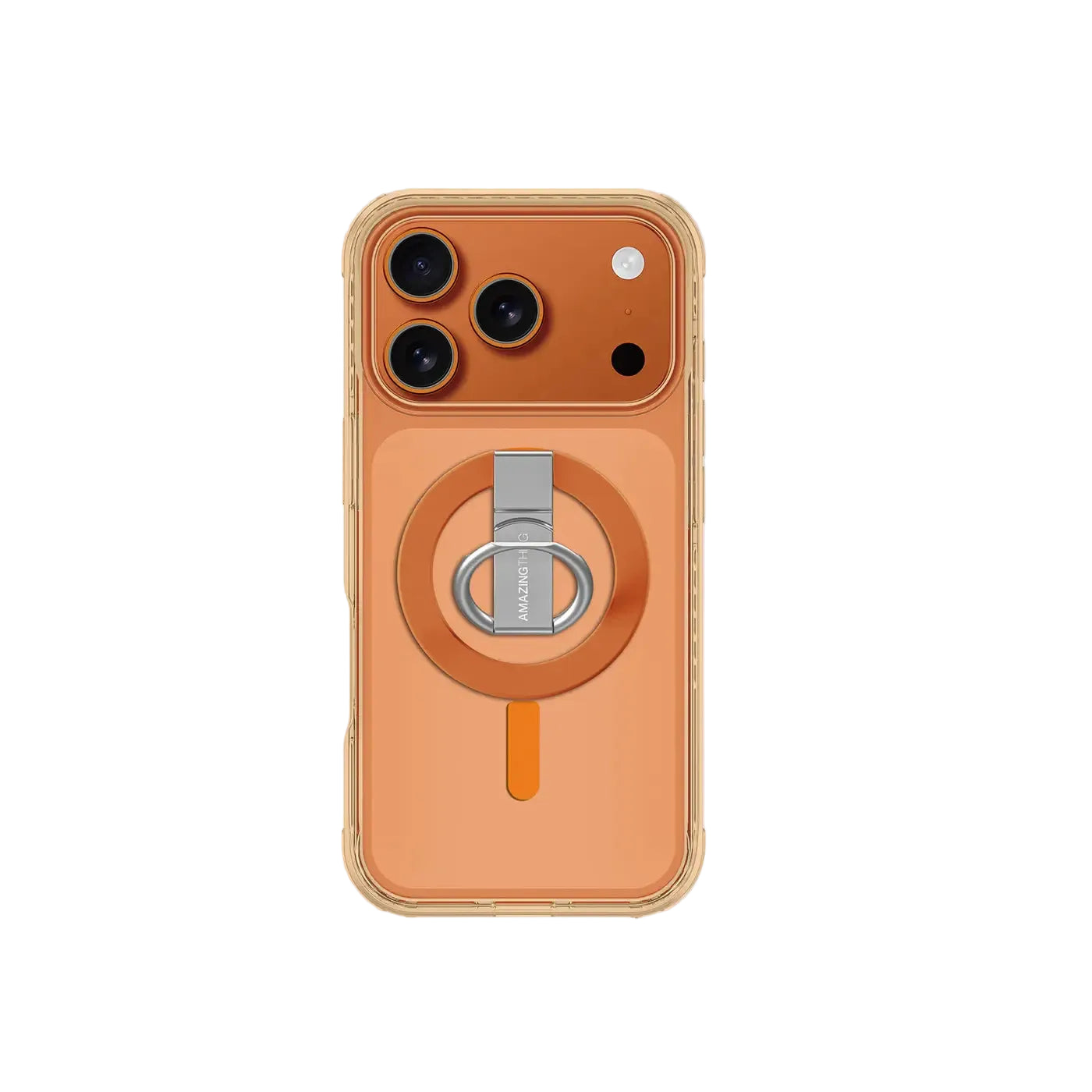 AmazingThing iPhone 17 Pro Titan Pro Grip Ring Set-Orange