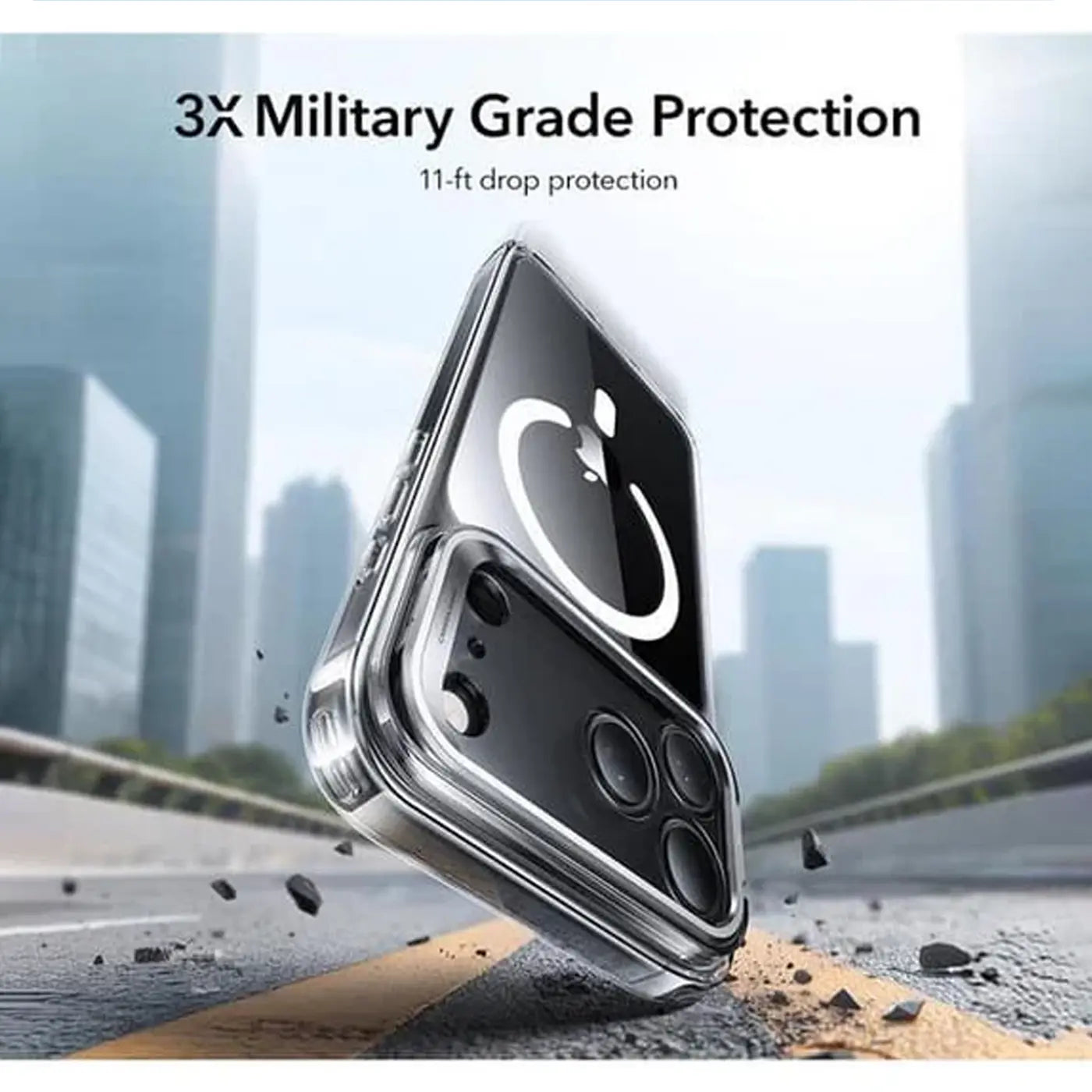 ESR iPhone 17 Pro Max Case with Stash Stand Clear additional product image