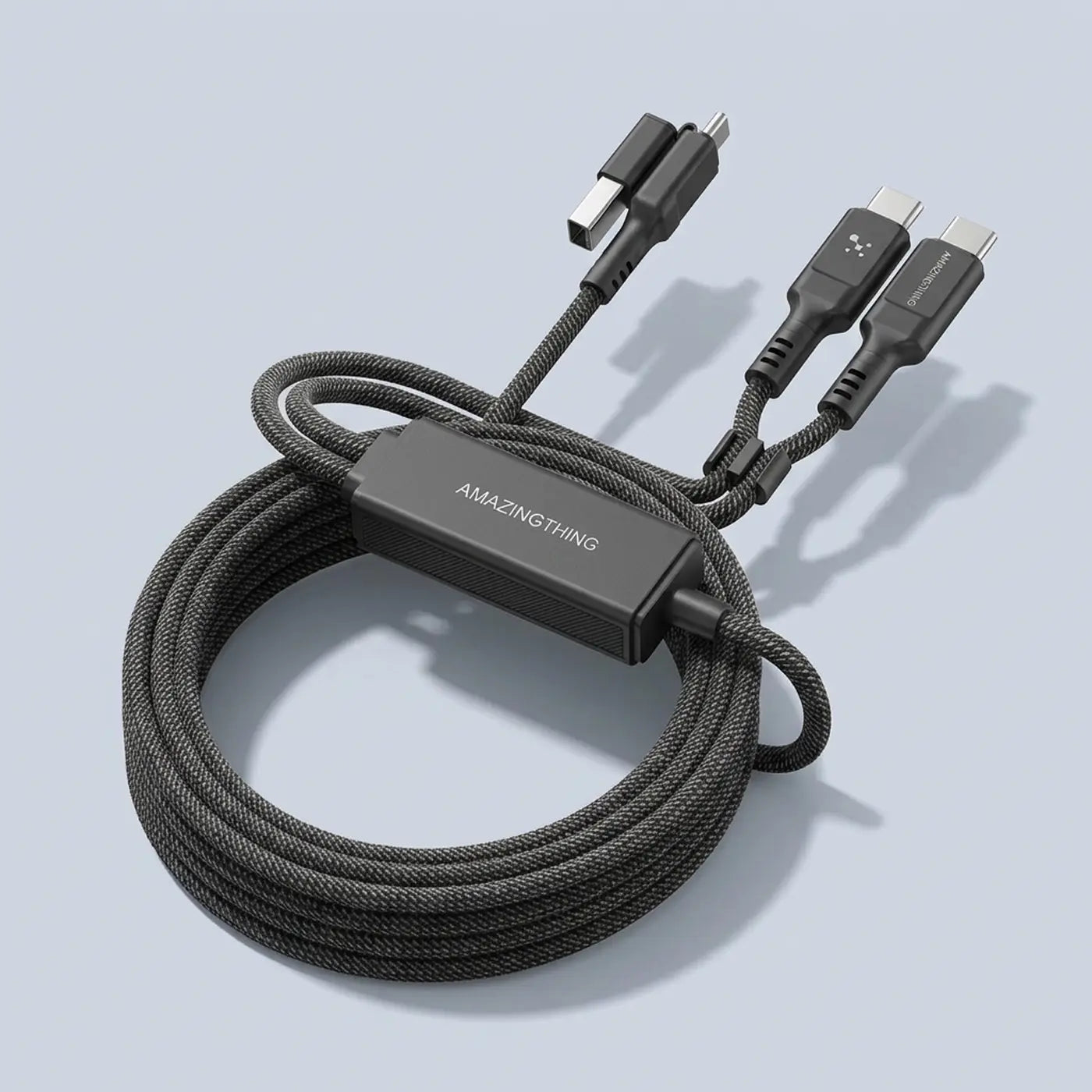 AmazingThing Thunder PRO 4 in 1 5A 140W 1 5M Cable -Black product photo