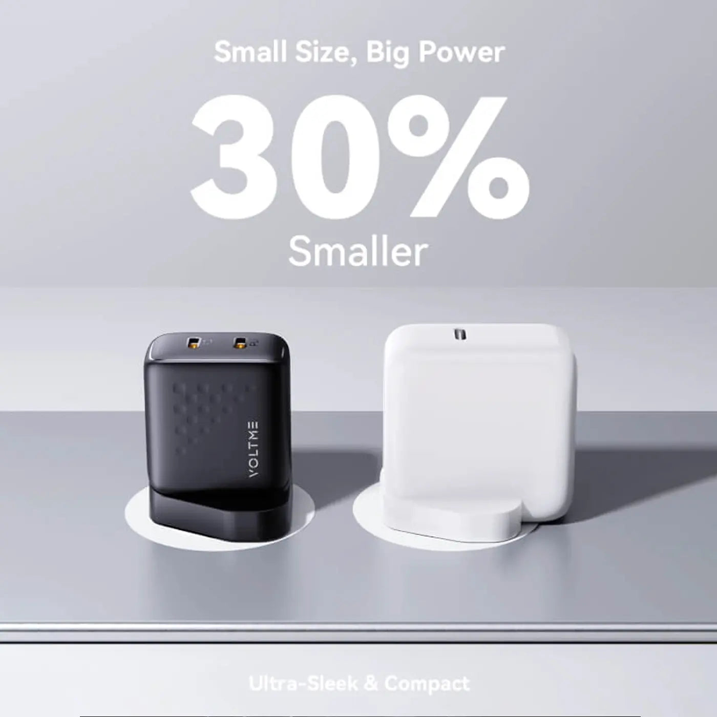 Voltme Revo 20 Duo Lite Wall Charger 20W Black product image