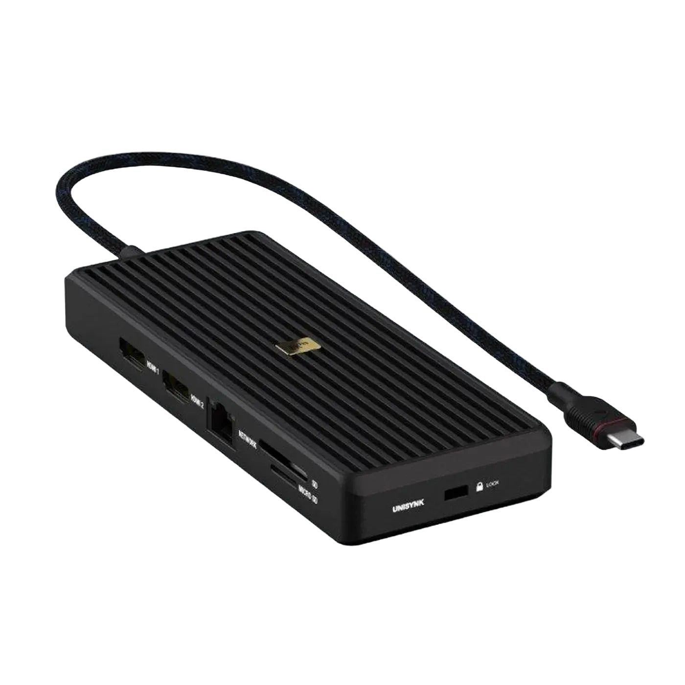 Unisynk 12 Port USB-C Hub 8K charger Black