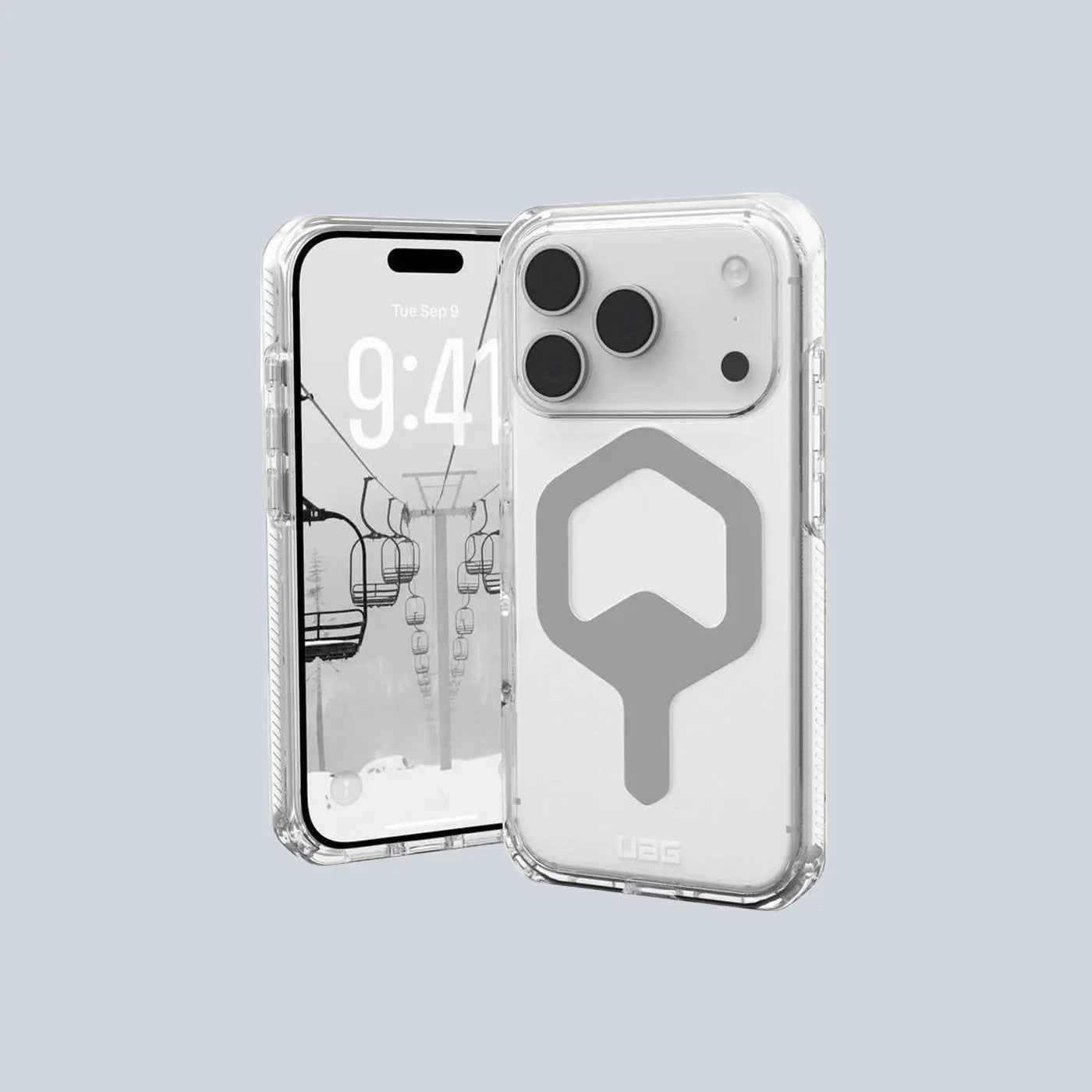 UAG iPhone 17 Pro Max Plyo Magsafe Case - Ice Silver product image