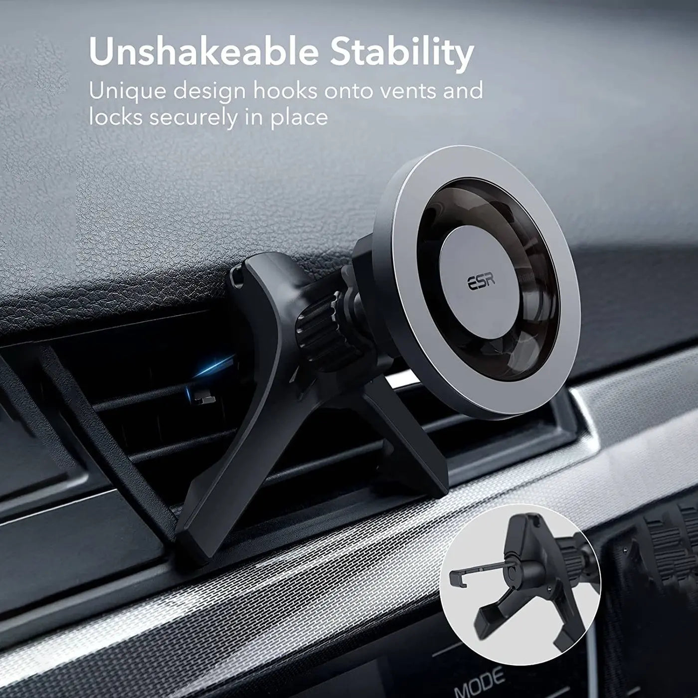 ESR Dashboard Phone Holder - Black product image