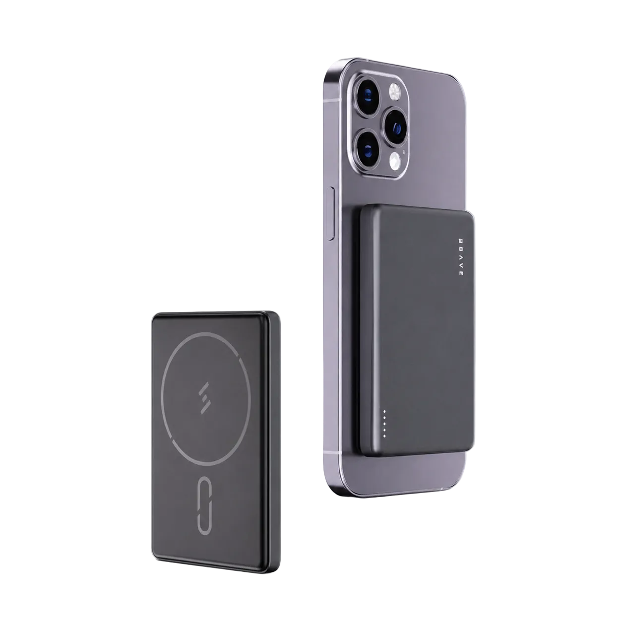 Brave Ultra Slim 5000mAh Magnetic Wireless Power Bank