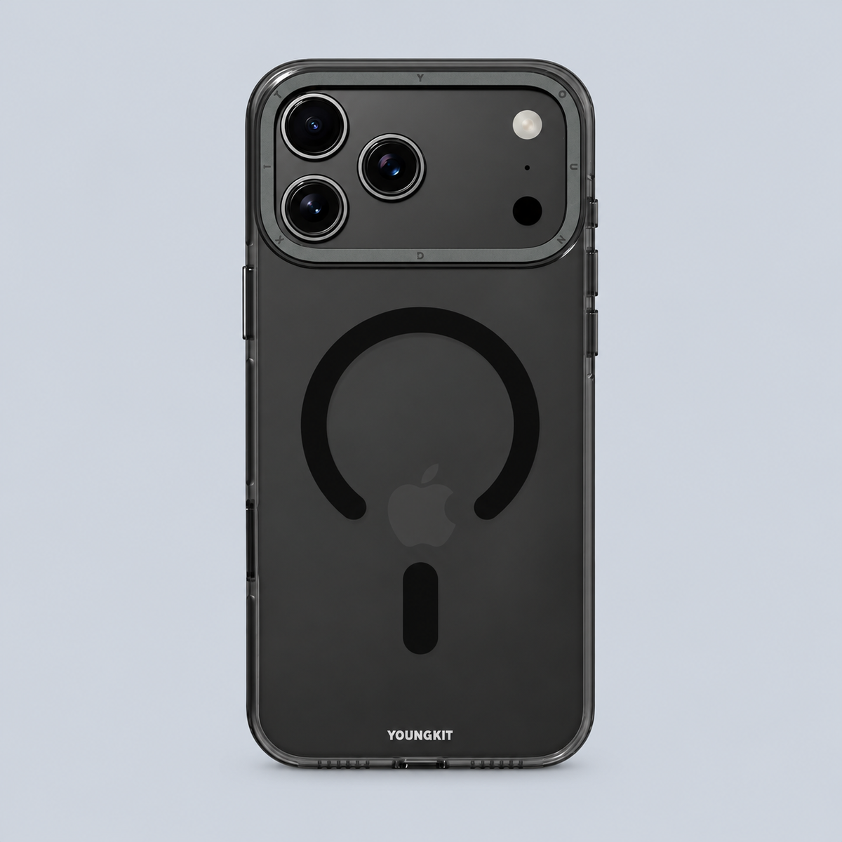 Youngkit Case iPhone 18 Pro / 17 Pro - Transparent Black