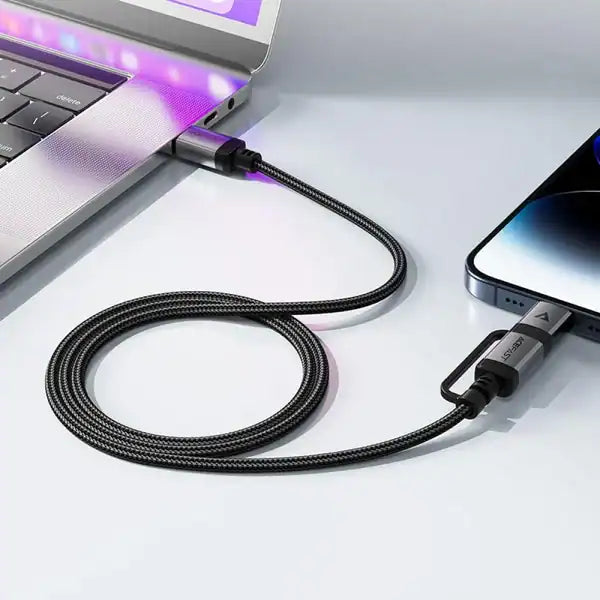 Acefast C20-01 USB-C to Lightning USB-C Charging Data Cable 1 2M additional product image