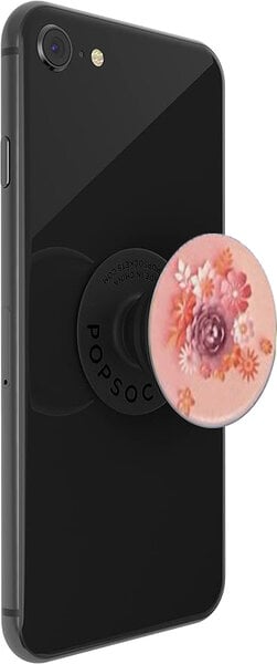 PopSockets PopGrip Floral Pink Logo product photo