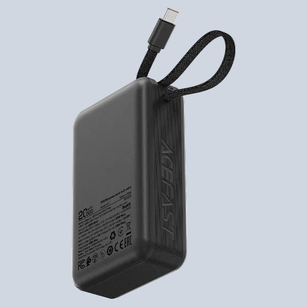 Acefast M21-20000 PD65W power bank with cable product photo