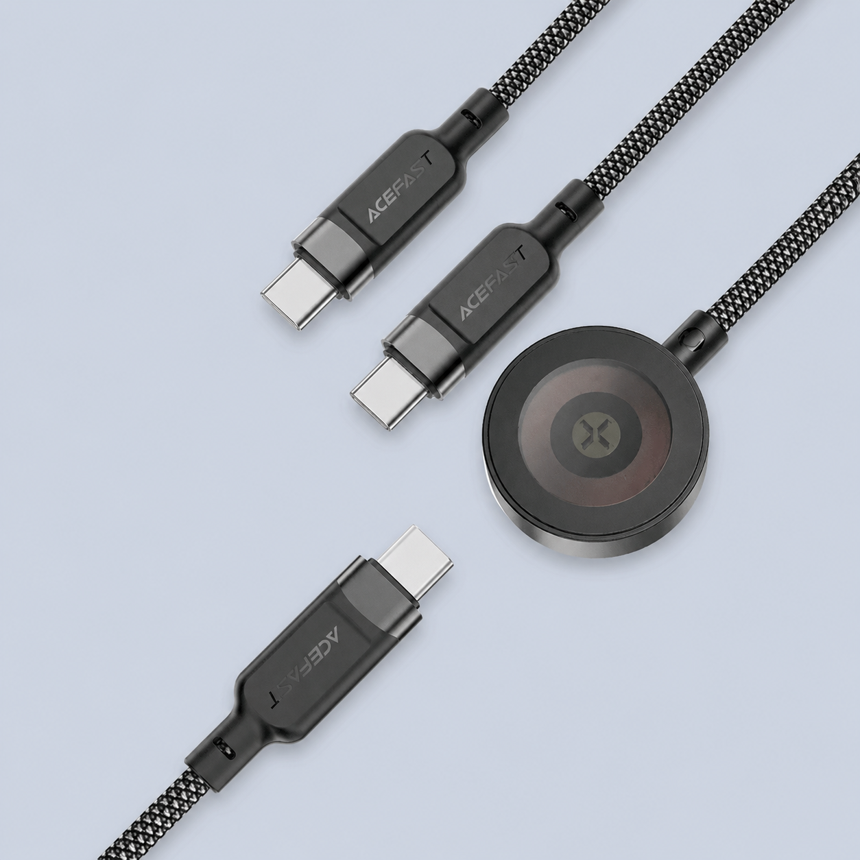 Acefast C6-11 USB-C 3-in-1 100W Charging Data Cable-1.2M