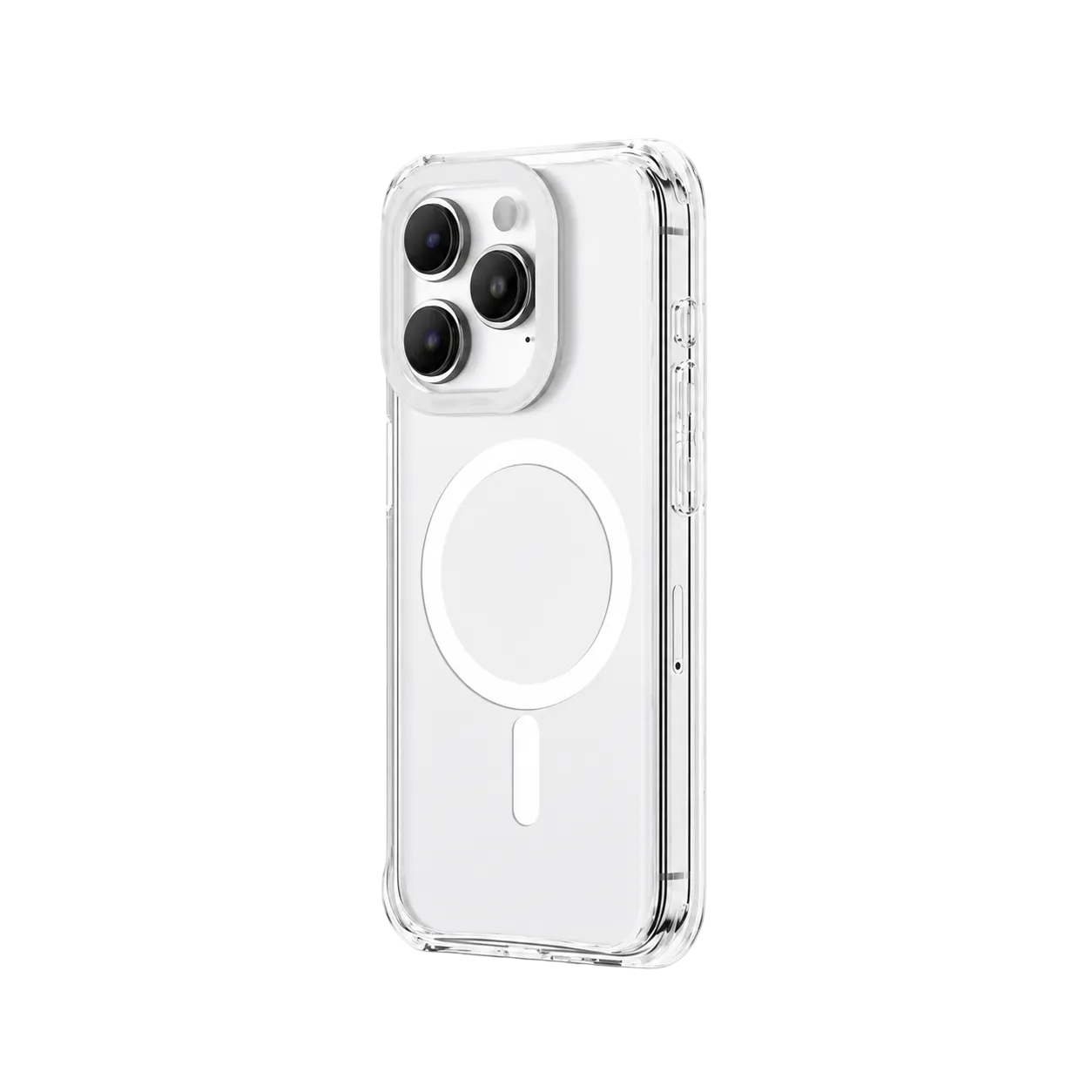 AmazingThing iPhone 15 Pro Titan Edge Magnetic Case – clear