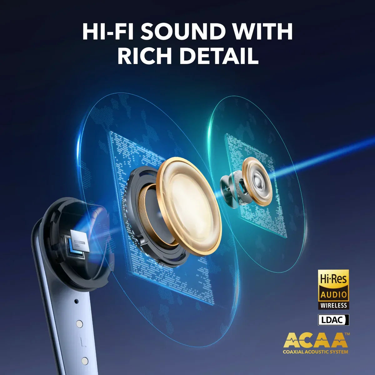 Anker soundcore Liberty 4 Pro Wireless Earbuds -Blue product image