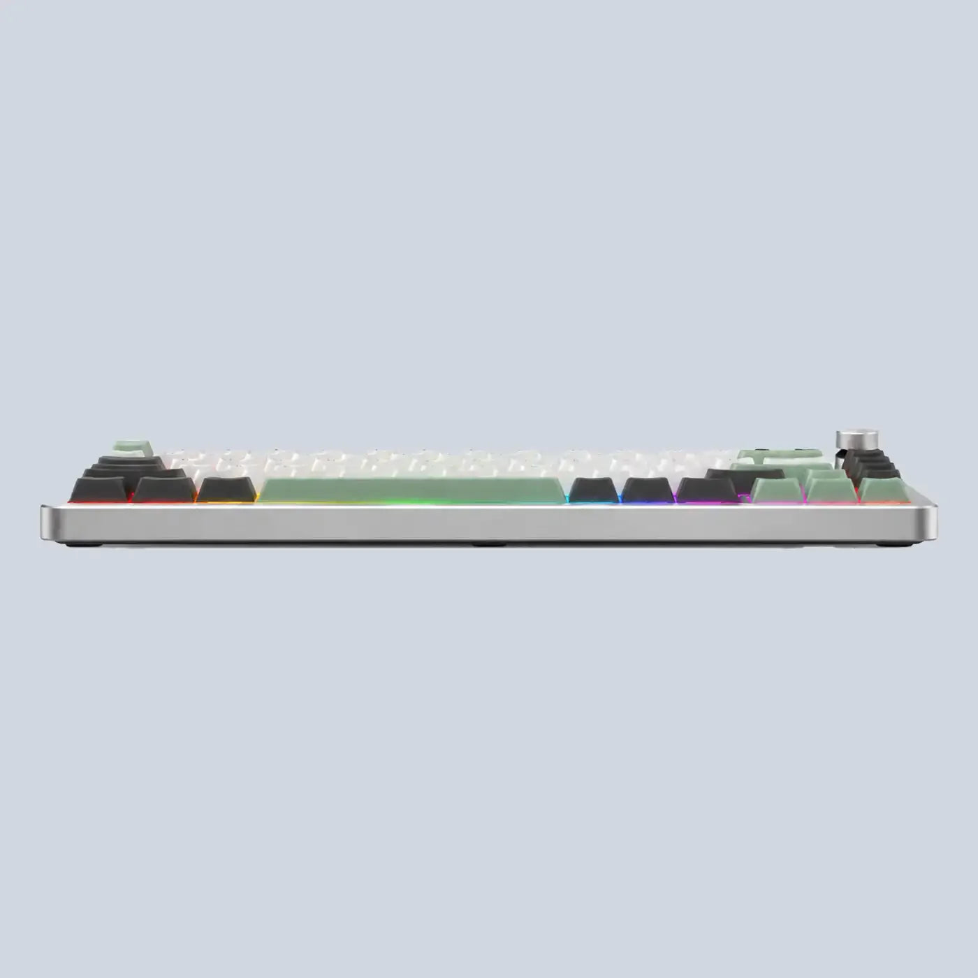Flekact Pro 3modes Connection With Lcd Screen Gasket Mounted Mechanical Keyboard
